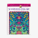 Scandinavian Folk Art Coloring Book