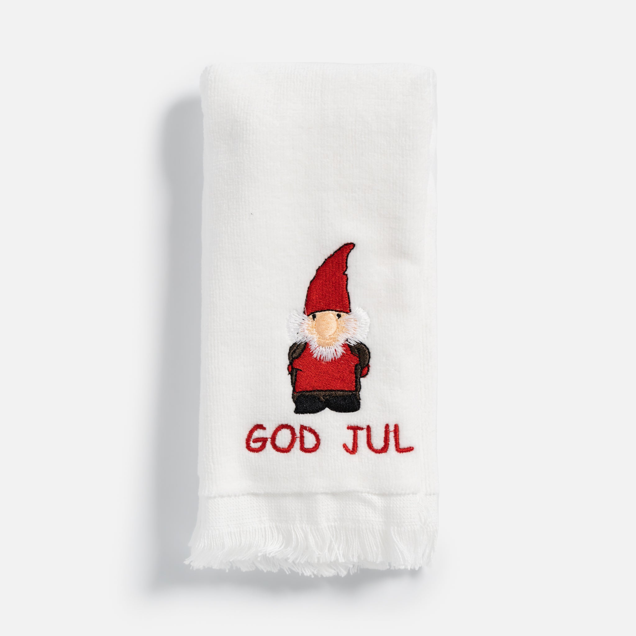 God Jul Nisse Hand Towel