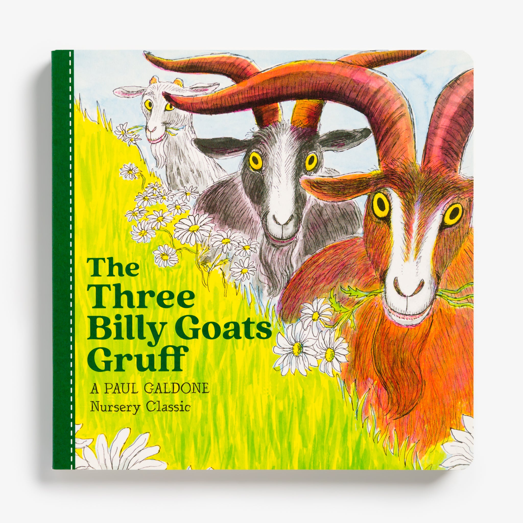 Three Billy Goats Gruff (board book) by Retold by Paul Galdone